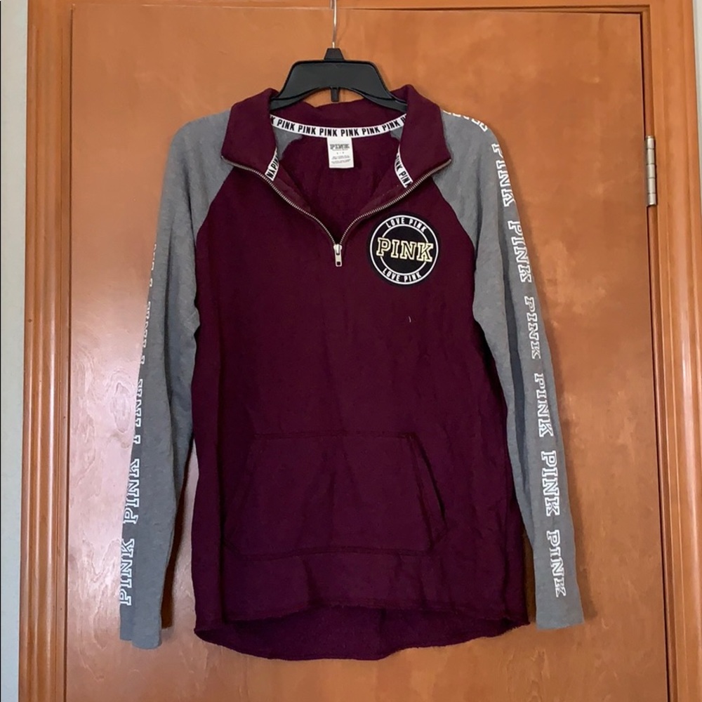 PINK quarter zip